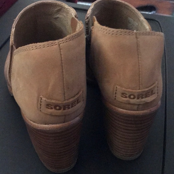 Sorel peep toe zip up - Picture 1 of 3